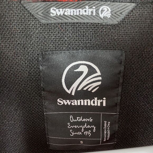 Swanndri Jacket Mens S Red Bushshirt Ranger Wool Zip Front Check Buffalo Plaid - Picture 7 of 14